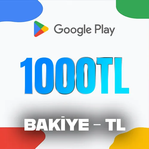 Google Play 1000 TL